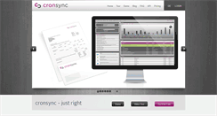 Desktop Screenshot of cronsync.com